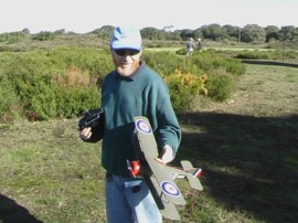 Dave's Sopwith Camel complete with CD rom motor.
