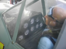 The cockpit of the FW