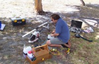 Dennis's Heli.  There aint no Russian motors here!!!