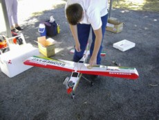 Ross' Boomerang before I crashed it.