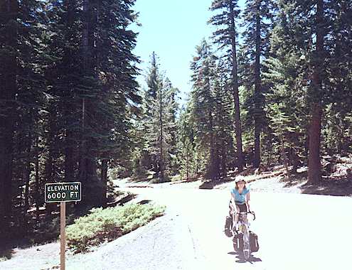 Working her way up the Sierra