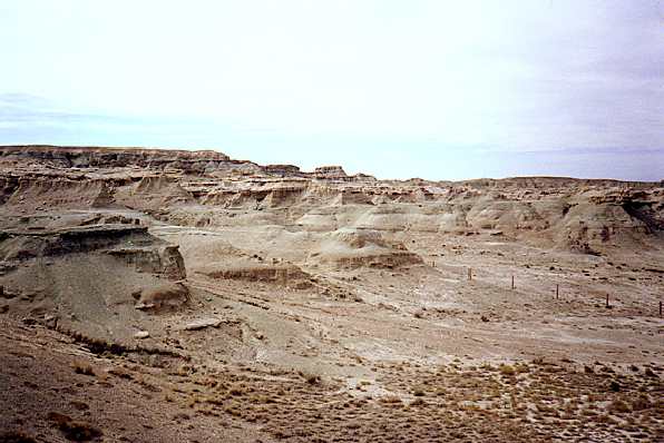 Badlands near Green River