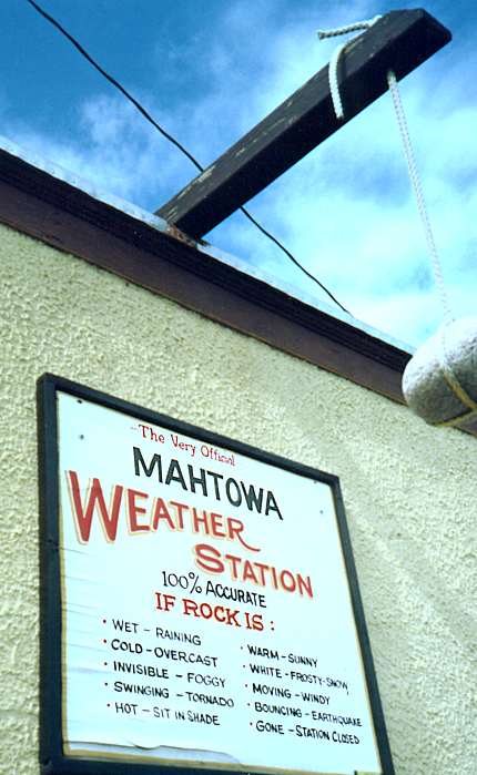 Mahtowa weather rock