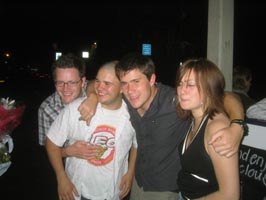Pauly, Mick, Ludders & Lisa