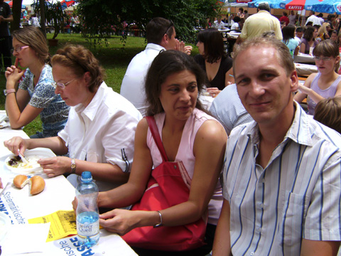 Lehrer (von rechts) Geographie/Geschichte * Englisch - Teachers (frohm the right) Geographys/History * English