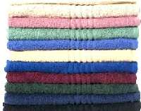 Luxury towels in a range of colours