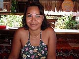 Vairea aka Gladys, my favorite barmaid