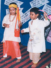 Young citizens protest through song and dance