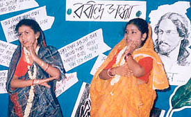 protest through drama