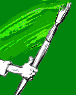 painting green!