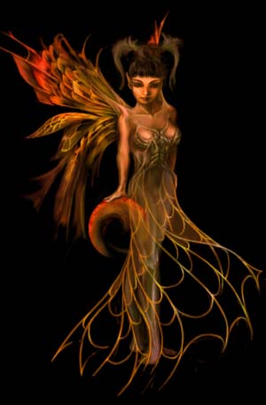 Fire faery