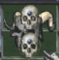 Socketed bone helm