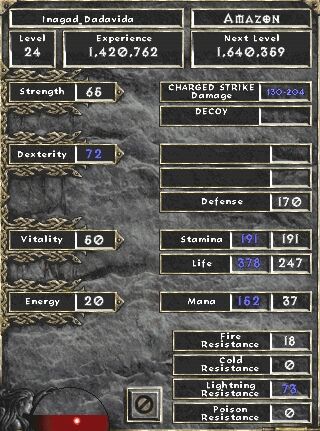 Inagad Dadavida Level 24