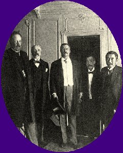 TR with the Russo�Japanese Peace Delegates, 1905