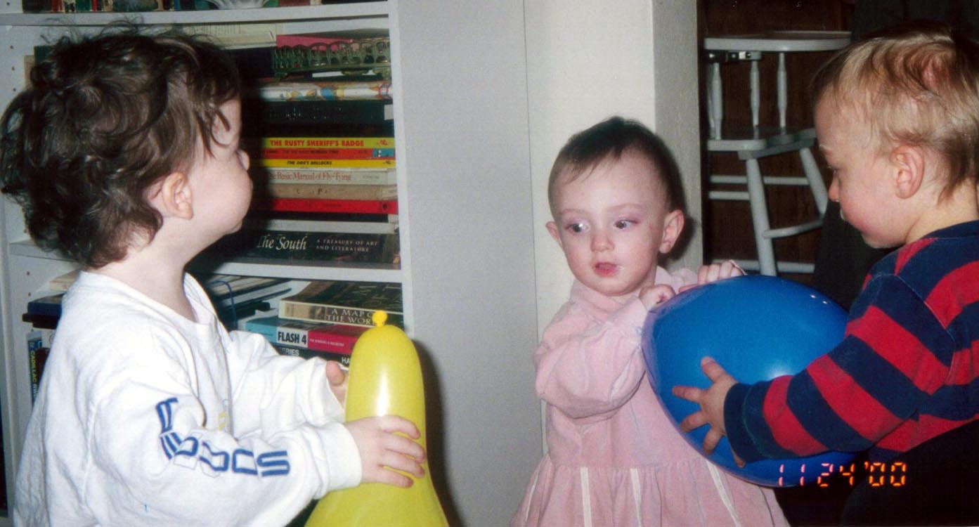 Aahhh, the magic of balloons!