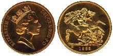Gold 1985 Five Pound Piece �5