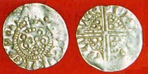 Henry III Long Cross Silver Penny 1873-S1363 - Gloucester - Ion