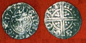 Henry III Long Cross Silver Penny 1989-S1364 Canterbury - Nicole - :after Rex: