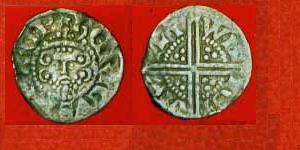 Henry III Long Cross Silver Penny 2939-S1363 Wilton - Willen
