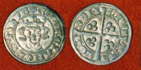 Edward I Silver Penny 1209-s1382 - York - Royal - Mule
