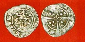 Edward I Silver Penny 1538-s1430 - York - Arch'b
