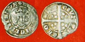 Edward I Silver Penny 1552-s1429 - York - Royal - Ex Boynton