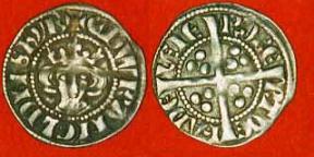 Edward I Silver Penny 1836-s1417 - Bury - Robert De Hadelelie (Rare)