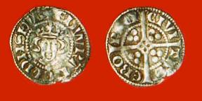 1888 - s1430 Edward I Penny York Arch'B