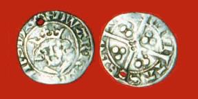 2244 - s1531 Edward III 1st Coinage Penny York Arch'B 3 extra pellets TAS Quarter ExHarris F.E. Jones Holed