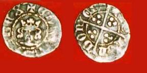 1741 - s1557/59 Edward III Florin - half d of London Mule Rare