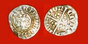 1817 - s1557 Edward III Florin half d of London Type 1-8
