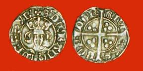 1932 - s1546 Edward III Florin 1d of London Type 4-1