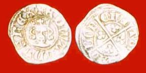 1951 - s1557 Edward III Florin half d of London Type 4-1