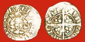 2326 - s1546 Edward III Florin 1d of London Type 2-1