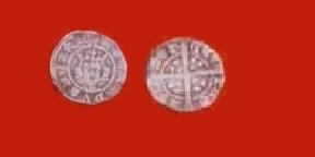 2980 - s1559/58 Edward III Florin half d of London Type 10-6