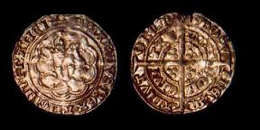 1521 - s1574 Edward III Pre Treaty Half Groat Of London