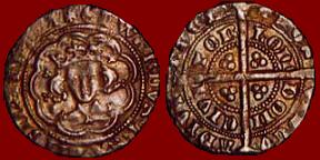 1745 - s1576 Edward III Pre Treaty Half Groat Of London
