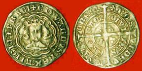 2461 - s1581 Edward III Pre Treaty Groat Of York