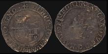 King Charles I Sixpence Hammered Coin