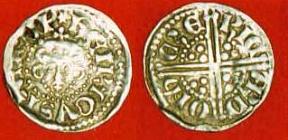 Henry III Long Cross Silver Penny 1215 - S1363 Hereford - Ricard