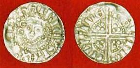 Henry III Long Cross Silver Penny - 1435 - S1373 - London - Henri