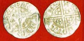Henry III Long Cross Silver Penny - 1436 - S1372 - London - Henri