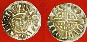 Henry III Long Cross Silver Penny - 1449 - S1373 - London - Renaud