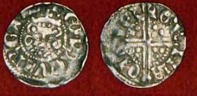 Henry III Long Cross Silver Penny - 1479 - S1363 - York - Jeremie