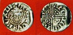Henry III Long Cross Silver Penny 1524 - S1363 York - Alain