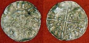 Henry III Long Cross Silver Penny 1534 - S1372 Canterbury - Walter