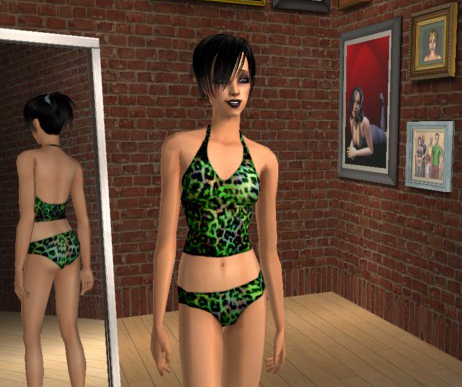 Lepard Bathingsuit