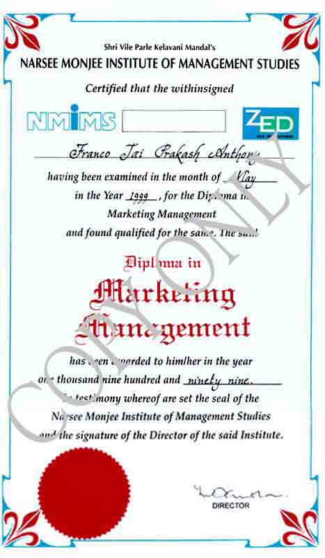 Marketing Management Diploma