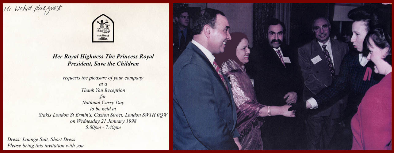 Meeting Princess Ann, President of Save the Children
