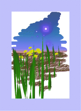 Inner Transparency of Grass and Stars